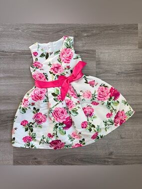CRB Girl floral print girls dress